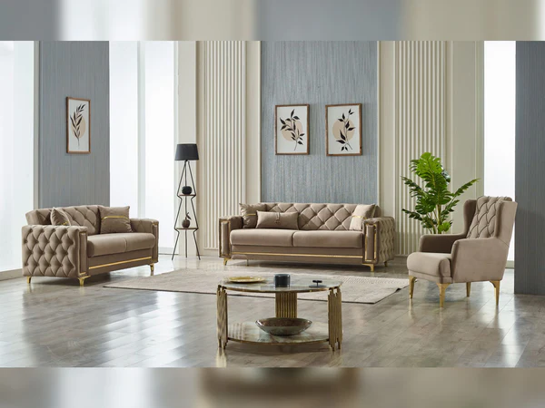 Style Home Furniture SOFA & lOVESEAT -101-BOL-AN153-321