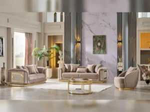 Style Home Furniture SOFA & lOVESEAT - 101-ELE-LV260-321