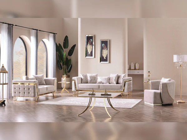 Style Home Furniture SOFA & lOVESEAT - 101-MUN-TRK276-321