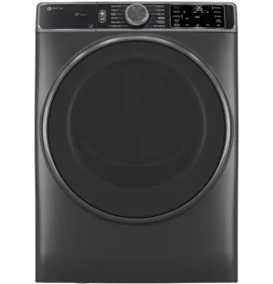 GE Profile - 7.8 Cu. Ft. Stackable Smart Electric Dryer with Steam and Sanitize Cycle - Carbon Graphite-PFD95ESPWDS
