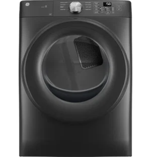 GE - 7.8 Cu. Ft. Stackable Smart Electric Dryer with Sanitize Cycle - Carbon Graphite - GFD35ESPYDS