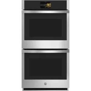 GE Profile - 27" Smart Built-In Convection Double Wall Oven - Stainless Steel- PKD7000SNSS