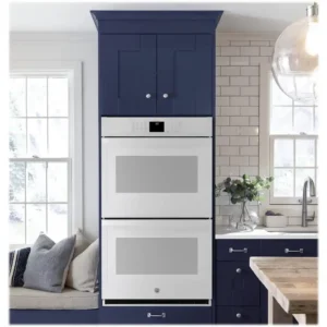 GE - 30" Built-In Double Electric Wall Oven - White- JTD3000DNWW