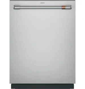 Café - 24" Top Control Smart Built-In Tub Dishwasher with 3rd Rack, UltraWash and 44 dBA - Stainless Steel- CDT858P2VS1