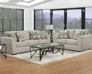 Sofa and Loveseat-L268