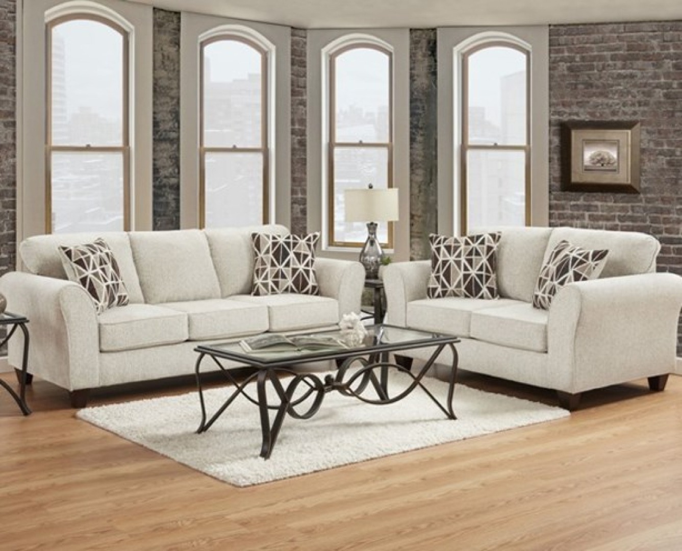 Sofa and Loveseat-L272