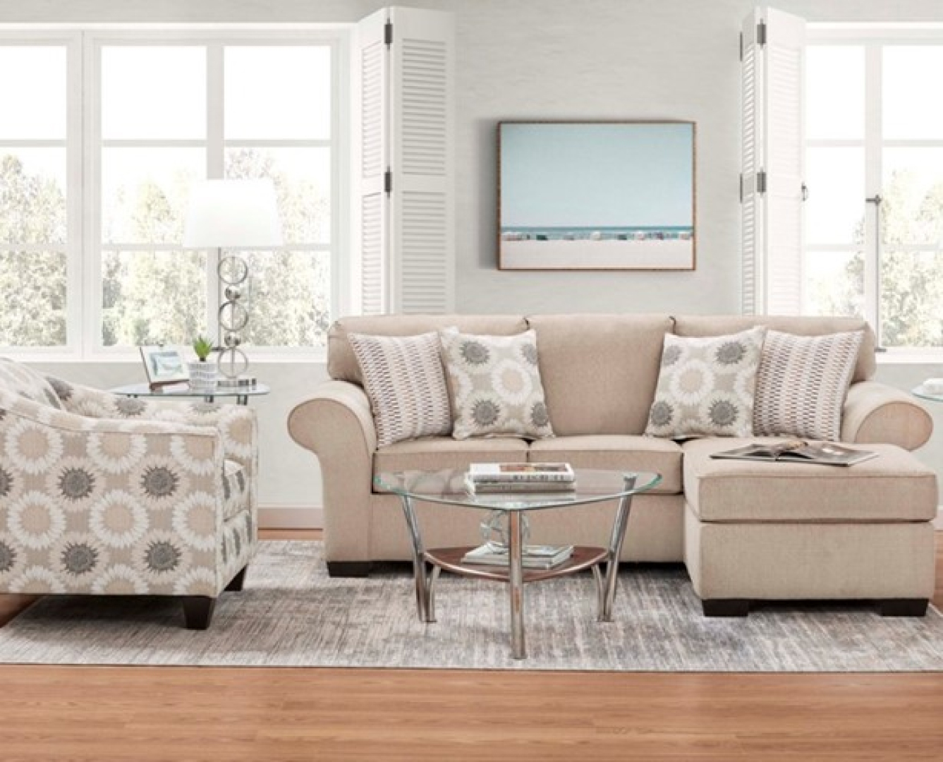 Sofa and Loveseat-L274