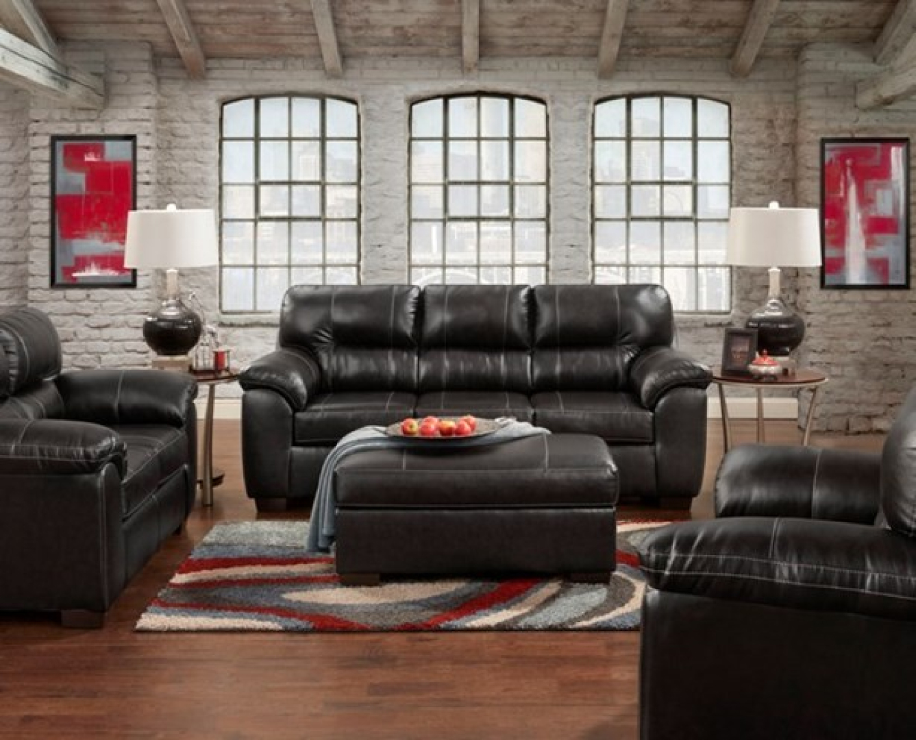 Sofa and Loveseat-L276