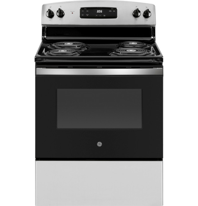 GE ENERGY STAR 30" Free-Standing Electric Range Model - JBS360RTSS