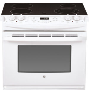 E® 30" Drop-In Electric Range Model -JD630DTWW