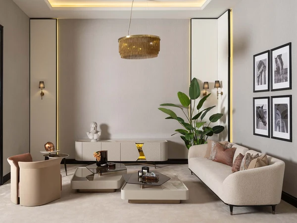 Essenza 4-pieces (2 Sofa & 2 Chair) Livingroom